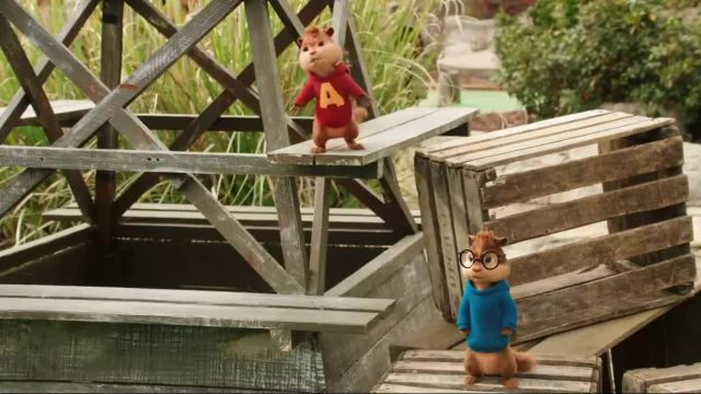 Alvin e os esquilos na estrada